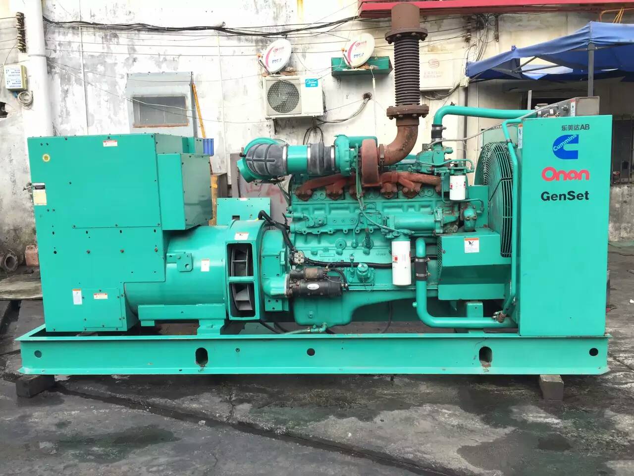 西畴租赁发电机-柴油发电机不正常冒烟的原因